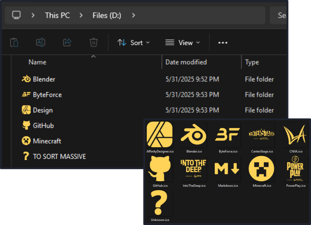 Windows FS Icons
