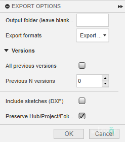 Options Menu